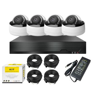 China 2021 NEW NIGHT VISION POE NVR Kit Security IP Camera System 4ch 5MP CCTV POE Cameras Security System Kit for sale