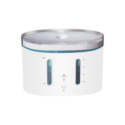 China Self-notification automatic wifi alert level low water pet remote control water fountain with filter for sale