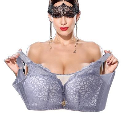 China Higher quality QUICK DRY push up size bra models floral lace women underwear bra deep-v for sale