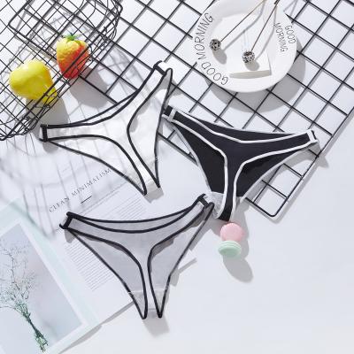 China Female hot temptation t invisible seamless panties low waist antibacterial sports panties cotton thong for sale