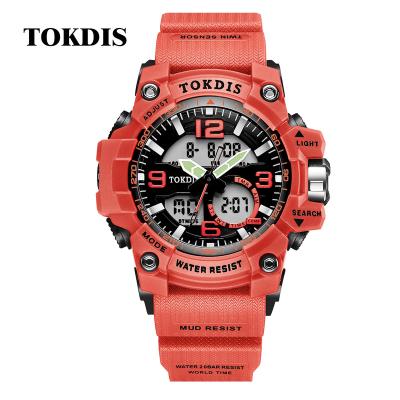 China TOKDIS Day/Date Sports Watch Girl Gift Watch Waterproof Electronic Watches For Sports for sale