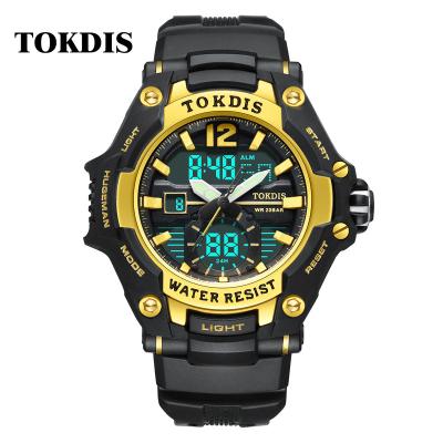 China TOKDIS Day/Date Sports Watch Girl Gift Watch Waterproof Electronic Watches For Sports for sale