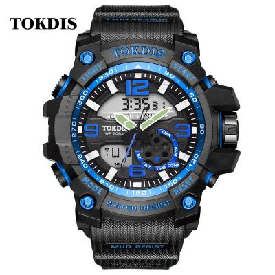 China Smael Waterproof Dual Display Digital Watches Sport Watches For Men Waterproof for sale