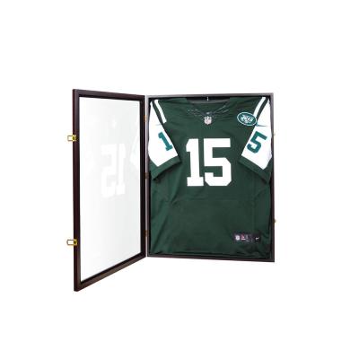 China Decorative Photo Sight Customized Sports Jersey Acrylic Memorabilia Shadow Box Sight Showcase Display for sale