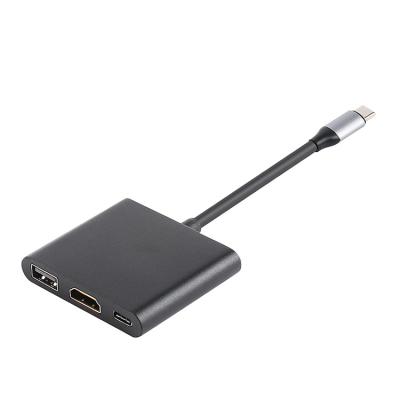 China High Speed ​​Mobile Devices / Computer 3 in 1 4k HDTV PD Charging Type C Hub USB 3.0 USB 3.0 Port Port Hub HD-MI for Video Transfer for sale