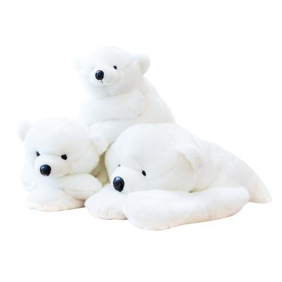 China Cute Sleeping Fun Polar Bear Plush Toys With Accompany Hanging Body Rag Dolls Gift For Kids Friends Plush Arm Stuffed Pillow Along for sale