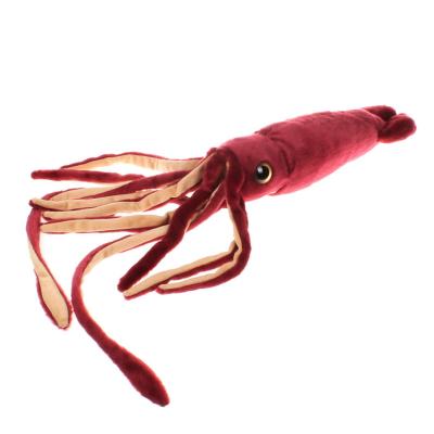 China Simulation plush toy red wine red wine squid animal wild animal octopus stuffed plush toys simulation squid octopus creative vivid dolls for sale