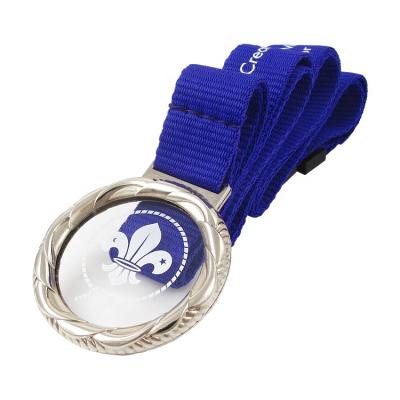 China Cheap Custom Shaped Europe Sport Medals Awards Acrylic Medal for sale