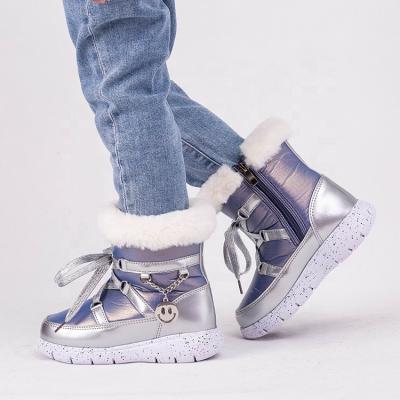 China Waterproof 2020 New Arrival Boys Girl Boots Shoes Winter Waterproof Boots For Kids Outdoor Children Snow Boots for sale