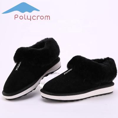 China Wholesale Fur Moccasin Slippers Comfortable Blurred Outdoor Breathable Moccasin Slippers Fashion Trend 2020 for sale