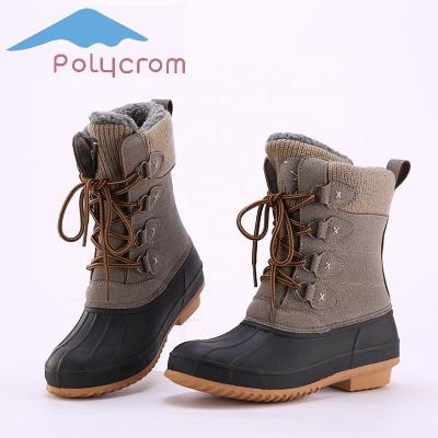 China Winter Waterproof Waterproof Women Lean Snow Combat Boots For Woman Outdoor Shoes for sale