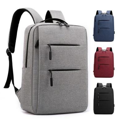 China With USB Earphone Hole Design Backpack Satchel Anti-theft Student Knapsack Waterproof 15.6 Inch Laptop Backpack Bag Travel Backpack for sale