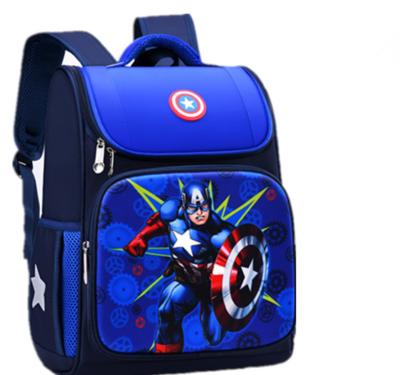 China Custom Design Waterproof Kindergarten Kindergarten School Kids Backpack Cartoon Waterproof Children Bag Backpack Boy Spiderman Shoulder Backpack for sale