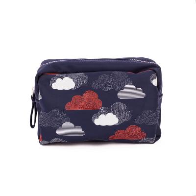 China Factory Fashion Makeup Case Custom Leather Bag Women's Cosmetic Travel Bag for sale