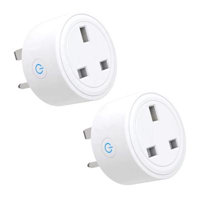 China Wall Socket Wifi Sockets Residential / Multipurpose Smart Plug With Led Night Light Tuya Smart APP for sale