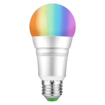 China 2020 Tuya Alexa head lamp dimmable wifi rgb 9w indoor lighting raw material b22 e26 e27 led light smart bulb for sale