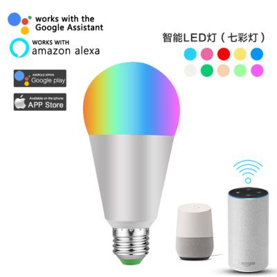 China Indoor Lighting Smart Home Lighting Radio Wifi Rgbw Led Lights 5W Or 9W Led Wifi Bulb E27 B22 for sale