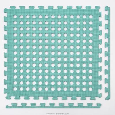 China Washable Eva Foam Swimming Pool Grid Interlocking Mat for Bath Room, Pool, Home and Garden Non-Slip and Waterproof for sale