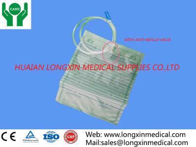 China disposable adult urine drainage bag witout outlet 2000ml for sale