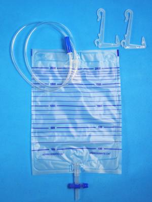 China T-tap VALVE urine bag with hanger for sale