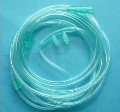 China disposable adult/pediatric/neonate nasal oxygen cannula with soft tip for sale