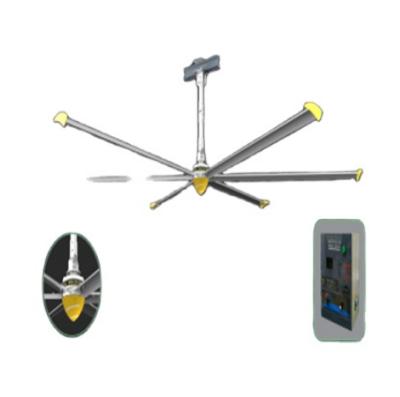 China Poultry Farm Warehouse Factory/Industry/Industrial Workshop Ceiling Fan 2.48M Factory Outlet 220V Large for sale