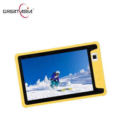 China Asia Big rugged NFC UHF RFID tablet 4g sim slot tablet android 7.0 processor 101 cpu tag 2gb for sale