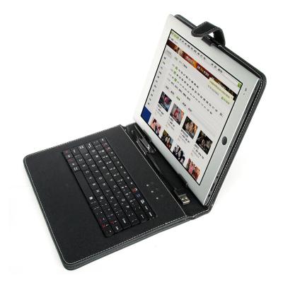 China Perfect Protection GreatAsia High Quality Hot Selling Universal 10.1 Inch Android Wired Keyboard Leather Case With Mini/Micro USB Holder Brands Tablet PC for sale