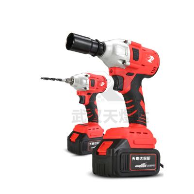 China TYD-2021 New Product 20V/4Ah 1/2 Thumb Drive Electric Impact Wrench Cordless On Sale 4Ah for sale