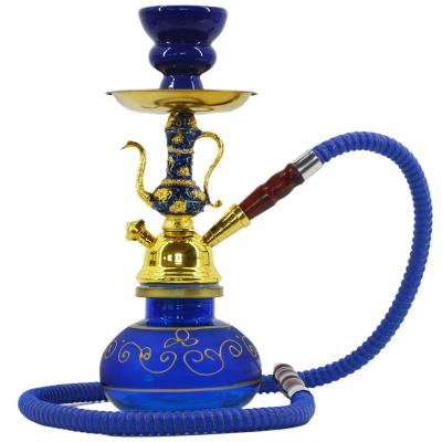 China Amazon Luxury Hot Sale Gift Arabic Hookah Small Shisha Smoking Hookah With Hose for sale