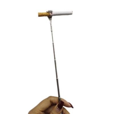 China DIY Smoke Hand Skeleton Shape Accessories Ring Smoking Retractable Cigarette Holders for sale