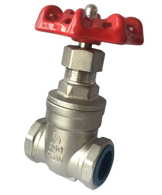 China DN15 1000 PSI ANSI Screwed Hydraulic Gate Valve  4 inch OEM Service for sale