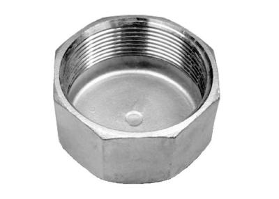 China 304 Stainless Steel Octagon Cap Npt Bsp Bspt Threaded 1