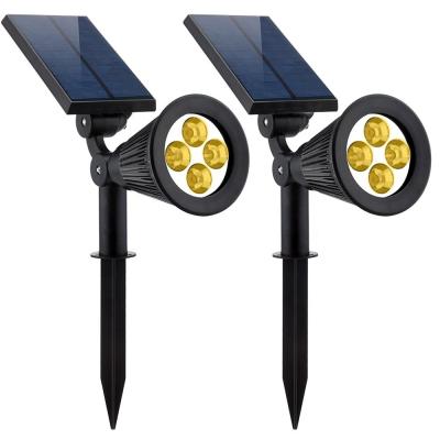 China Adjustable LANDSCAPE Solar Powered Lawn Light Outdoors Waterproof Led Lights Lamp All In One for sale