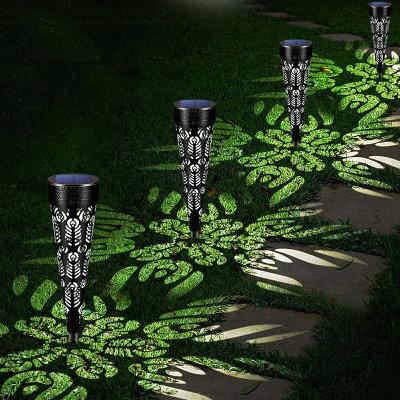 China Landscape Lamps Hollow Out Lamp Modern Pathway Led Outdoor For Yard Driveway Garden Path Light Solar Contemporary for sale