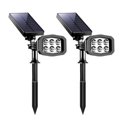 China Hot Sale Outdoor Waterproof Ip65 Radio Power Decoration Solar Panel Powered New Arrival Outdoor Led Garden Light for sale