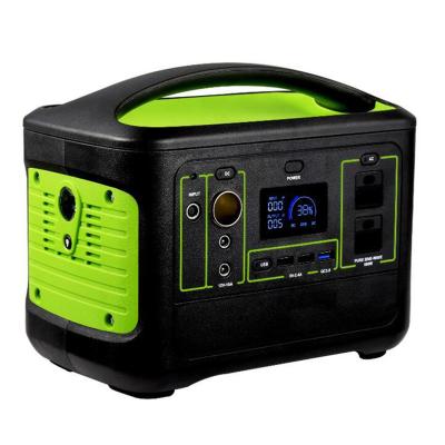 China Fast Charging Station Cheap Home Solar Generator Emergency Supply Support Charging Power Portable Battery 500w for sale