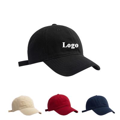 China Customized Embroidery COMMON Logo Summer Cotton Snapback Dad Trucker Distressed Sports Baseball Cap Hat For Men for sale