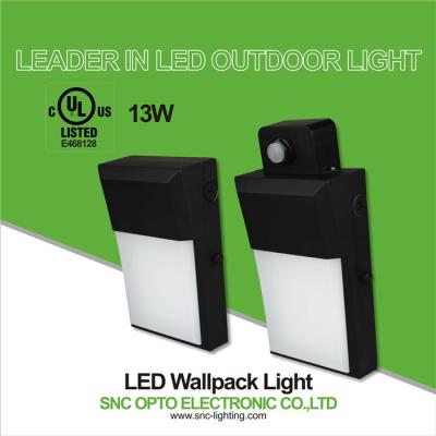 China IP65 Internal Driver UL Listed 13w Led Mini Wall Pack China Brand Driver for sale