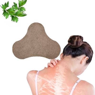 China Best Selling Chinese Natural Herbal Wormwood Ginger Pain Relief Patch For NECK KangMeng OEM Free Sample Best Cervical for sale