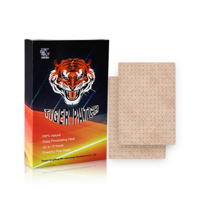 China Tiger Pain Relief Adhesive Heater Bell Pepper Back Natural Herbal Plaster Heater Patch for sale