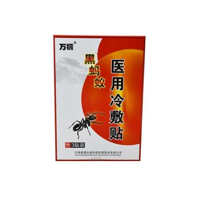 China Non Woven Fabric Plant Supply Herbal Ointment For Joints Black Ant Medicated Plaster for sale