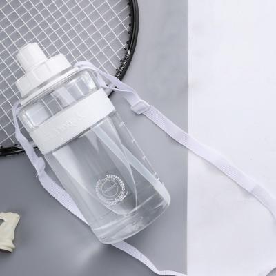 China 2000ml-600ml Fitness Sports Bottle Viable Outdoor Kettle Large Capacity Bicycle Water Bottles BPA Portable Gym Space Rising Free Cups for sale