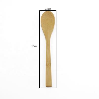 China Food Packing Moisture Absorbing Bamboo Spoon Biodegradable Mini Spoon Bamboo Caddy Bamboo Spoon for sale