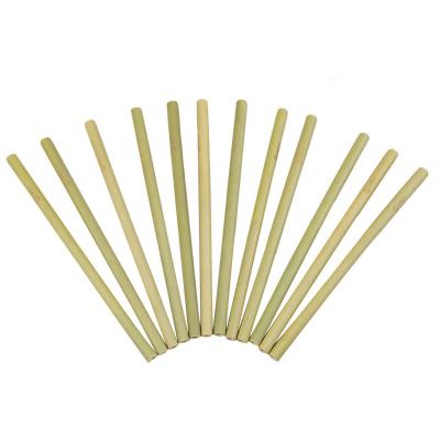 China Bar Accessories Straw Reusable Bamboo Degradable Bamboo Eco Friendly Bamboo Drinking Straw for sale