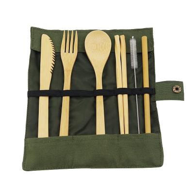 China Viable Eco Friendly Bamboo Tableware Displacement Set for sale