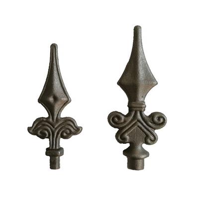 China Garden Fence Forged Fence Ornaments>>Iron Wrought Spearheads>>Iron Steel Elements for sale