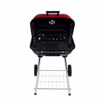 China Easily Assembled Shelves Adjustable Mini BBQ Grill Freestanding Grill Suitable For Outdoor Camping And Garden for sale