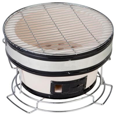 China Easily Gathered Around Japanese Ceramic BBQ Grill China Clay Indoor Party Barbecue Stove Hibachi Grill Yakitori Portable BBQ Table Grill for sale