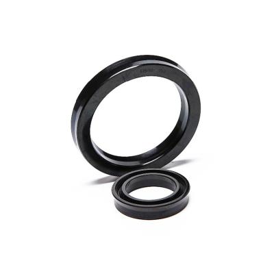 China Pump Car Electrical Equipment Machinery UPH NBR FKM Double Lip Heat Resistant Rubber Seals For Piston Rod for sale